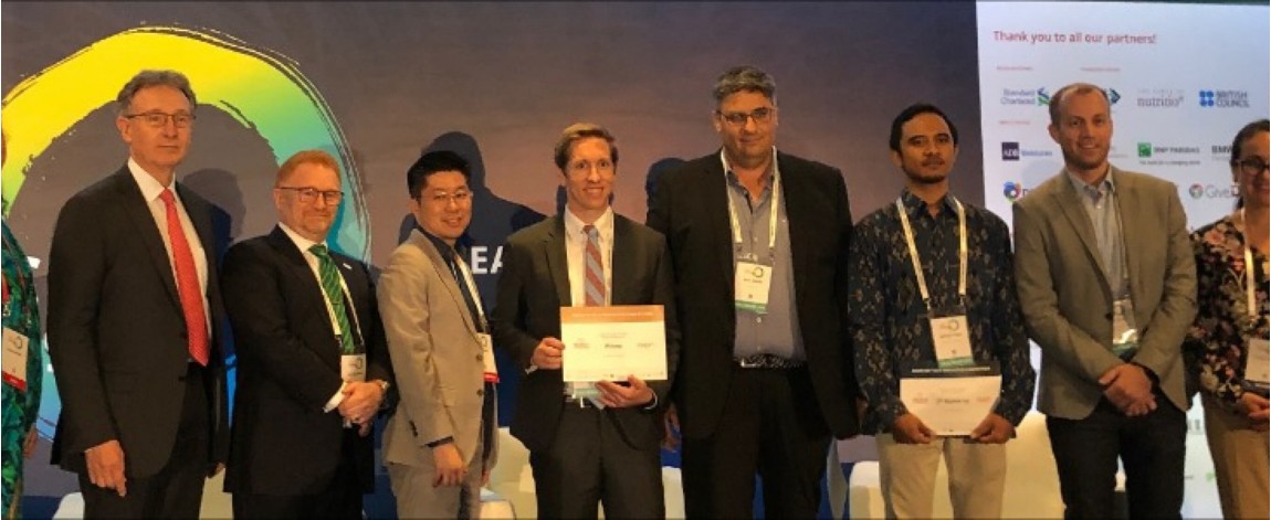 2019 Competition participants on stage