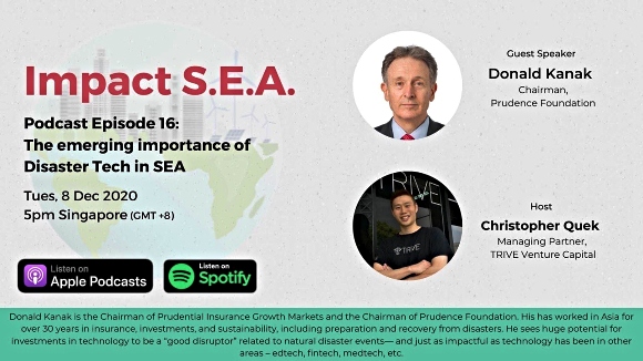 Chris Quek interviews with Don Kanak on the importance of disaster tech in SEA