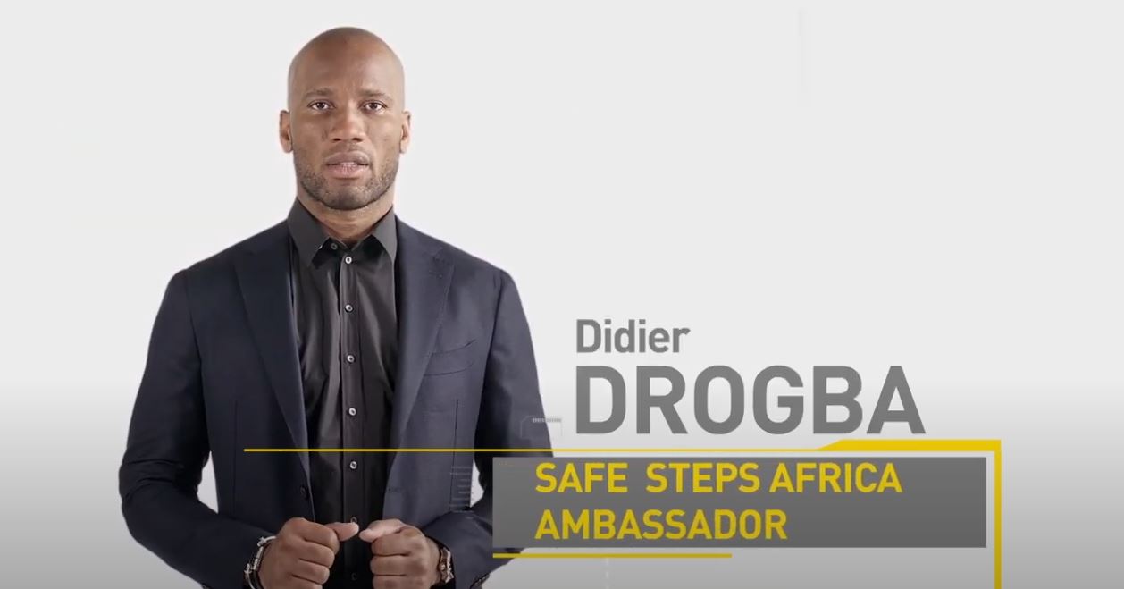 Featuring Didier Drogba, Road Safety Ambassador 